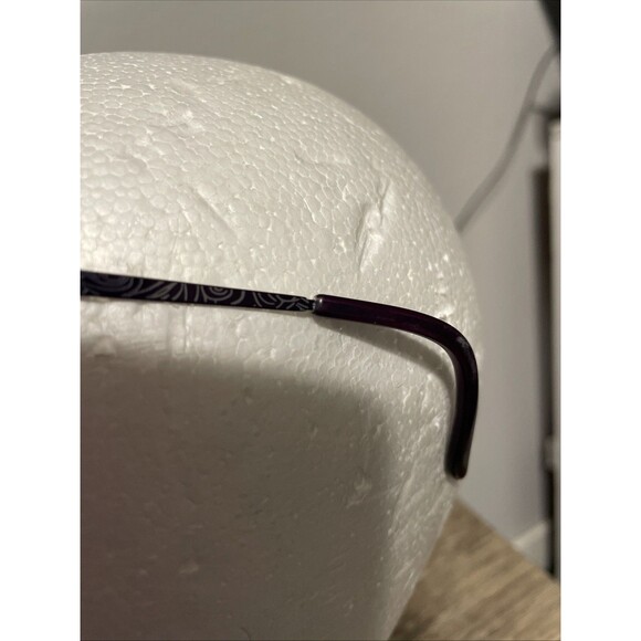 COTE D'AZUR - CDA-235 C1 51/17/135 - Purple Swirl- Eyeglasses - Picture 6 of 9